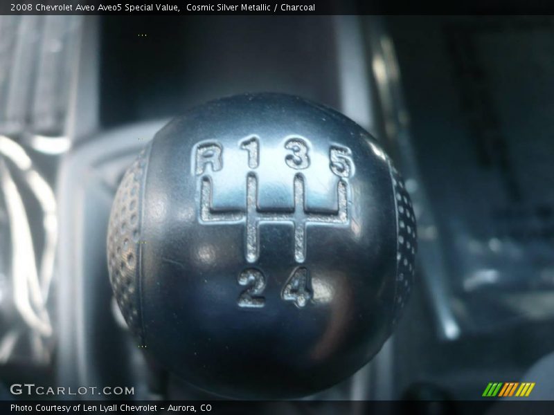 Cosmic Silver Metallic / Charcoal 2008 Chevrolet Aveo Aveo5 Special Value