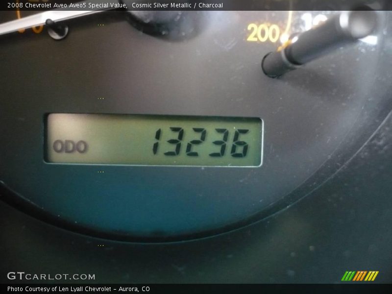 Cosmic Silver Metallic / Charcoal 2008 Chevrolet Aveo Aveo5 Special Value