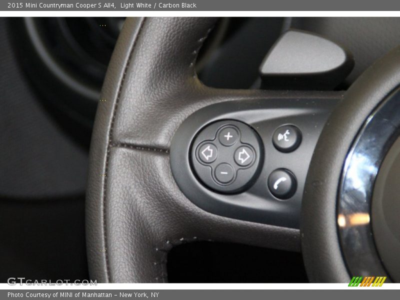 Light White / Carbon Black 2015 Mini Countryman Cooper S All4