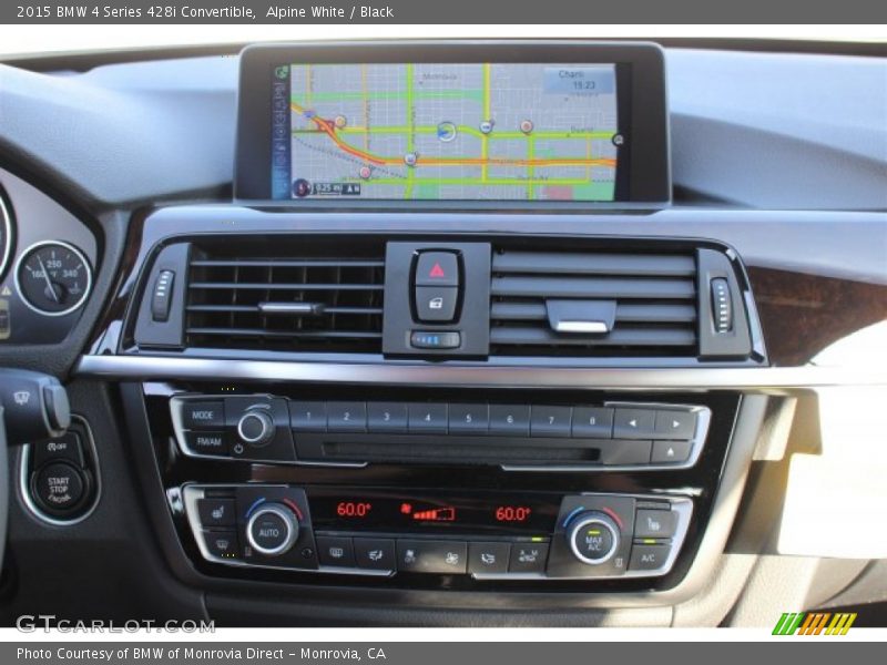 Alpine White / Black 2015 BMW 4 Series 428i Convertible