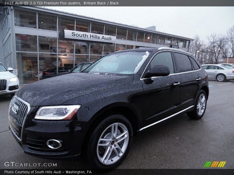 Brilliant Black / Black 2015 Audi Q5 3.0 TDI Premium Plus quattro