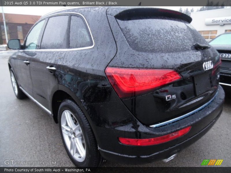 Brilliant Black / Black 2015 Audi Q5 3.0 TDI Premium Plus quattro