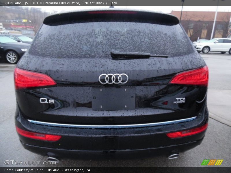 Brilliant Black / Black 2015 Audi Q5 3.0 TDI Premium Plus quattro
