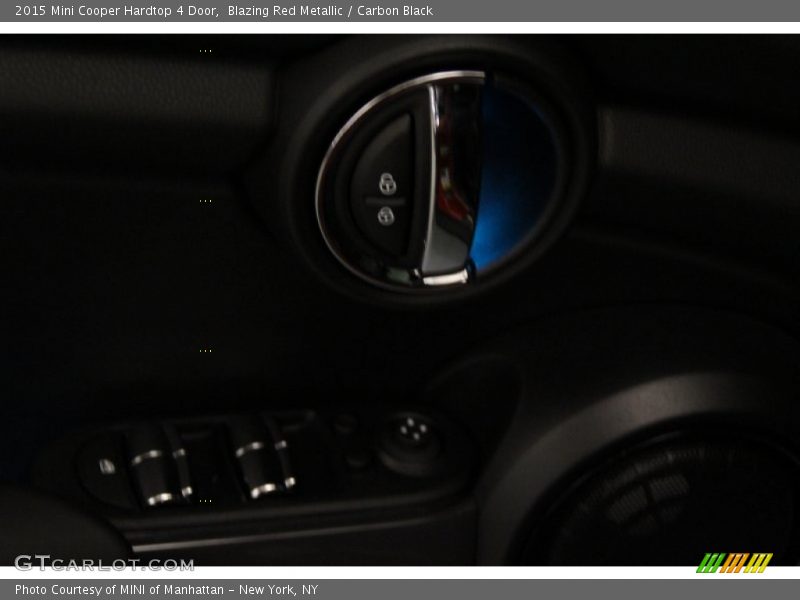 Blazing Red Metallic / Carbon Black 2015 Mini Cooper Hardtop 4 Door