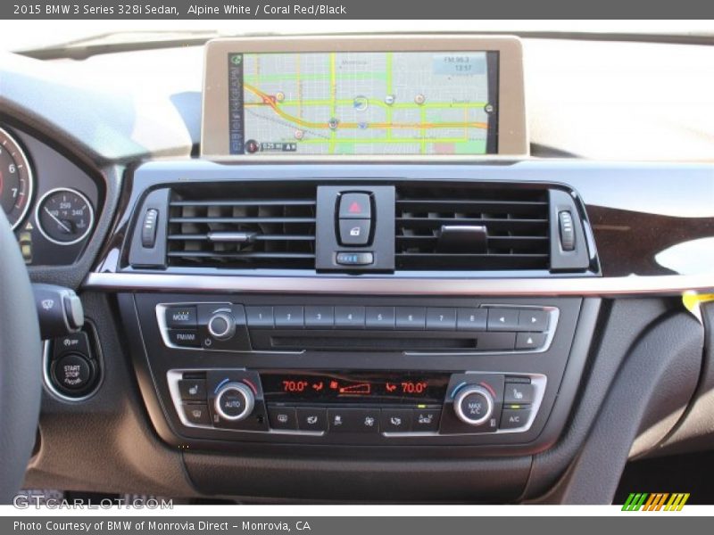 Alpine White / Coral Red/Black 2015 BMW 3 Series 328i Sedan