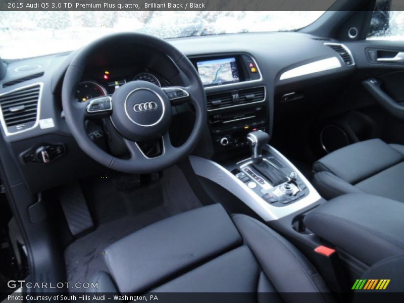 Brilliant Black / Black 2015 Audi Q5 3.0 TDI Premium Plus quattro