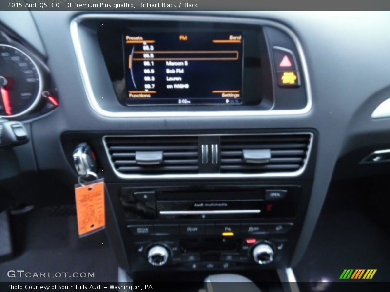 Brilliant Black / Black 2015 Audi Q5 3.0 TDI Premium Plus quattro