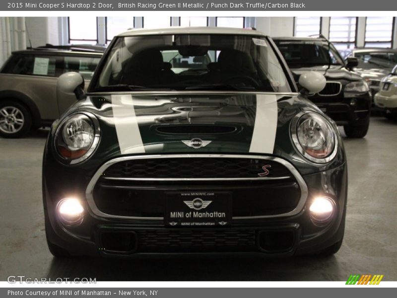 British Racing Green II Metallic / Punch Dark Truffle/Carbon Black 2015 Mini Cooper S Hardtop 2 Door
