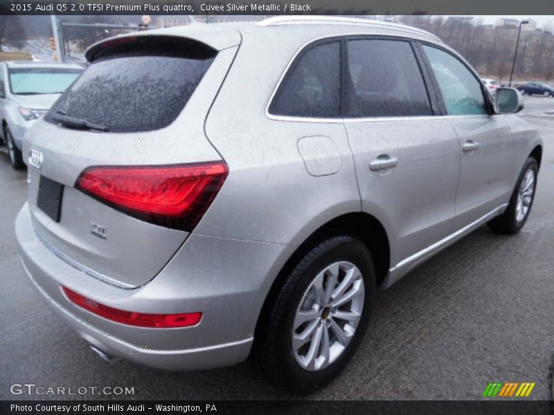 Cuvee Silver Metallic / Black 2015 Audi Q5 2.0 TFSI Premium Plus quattro