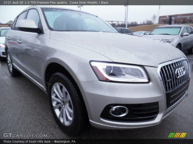 Cuvee Silver Metallic / Black 2015 Audi Q5 2.0 TFSI Premium Plus quattro