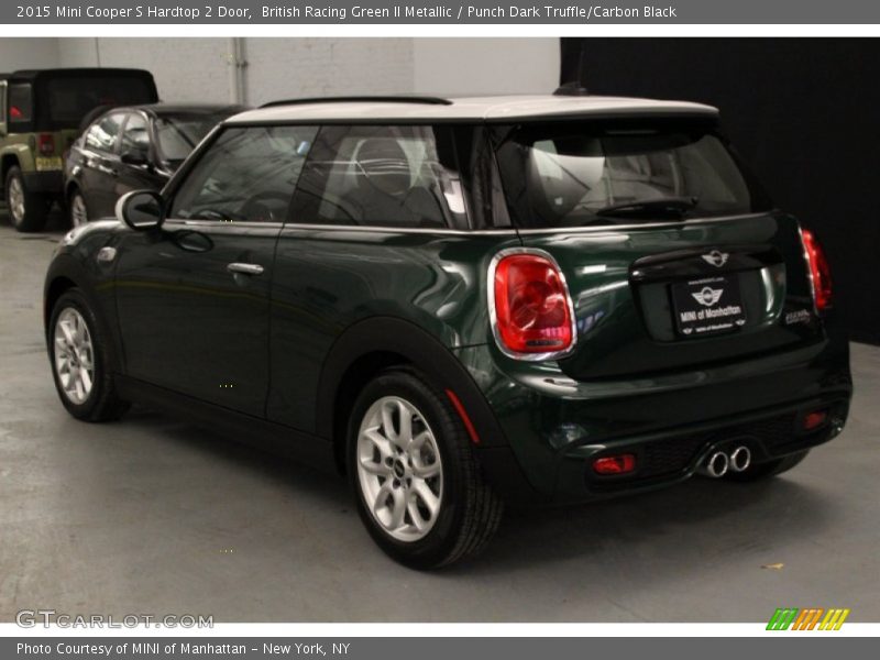 British Racing Green II Metallic / Punch Dark Truffle/Carbon Black 2015 Mini Cooper S Hardtop 2 Door
