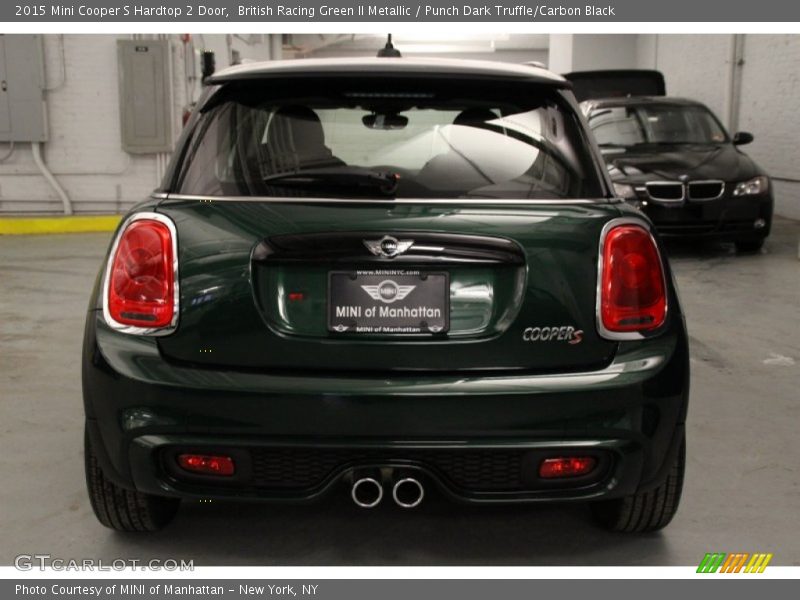 British Racing Green II Metallic / Punch Dark Truffle/Carbon Black 2015 Mini Cooper S Hardtop 2 Door