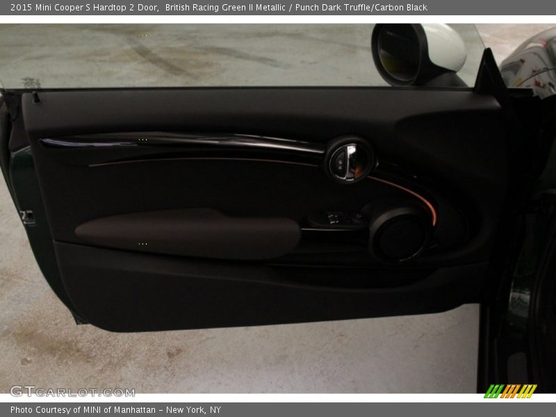 British Racing Green II Metallic / Punch Dark Truffle/Carbon Black 2015 Mini Cooper S Hardtop 2 Door