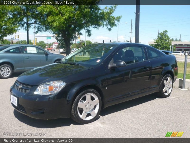 Black / Ebony 2008 Chevrolet Cobalt Sport Coupe