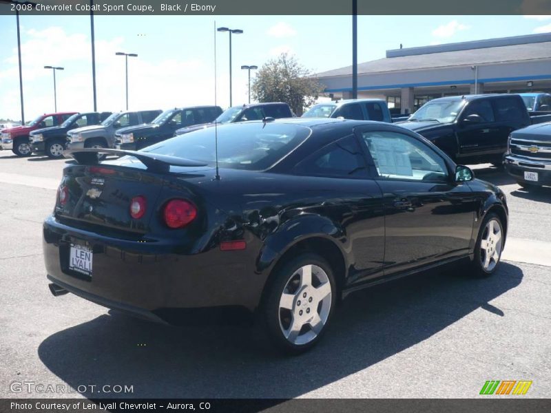 Black / Ebony 2008 Chevrolet Cobalt Sport Coupe