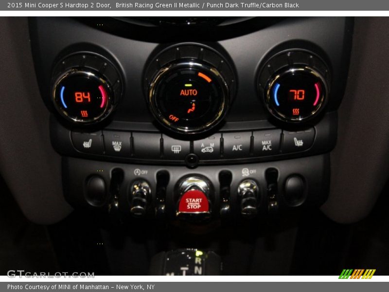 British Racing Green II Metallic / Punch Dark Truffle/Carbon Black 2015 Mini Cooper S Hardtop 2 Door