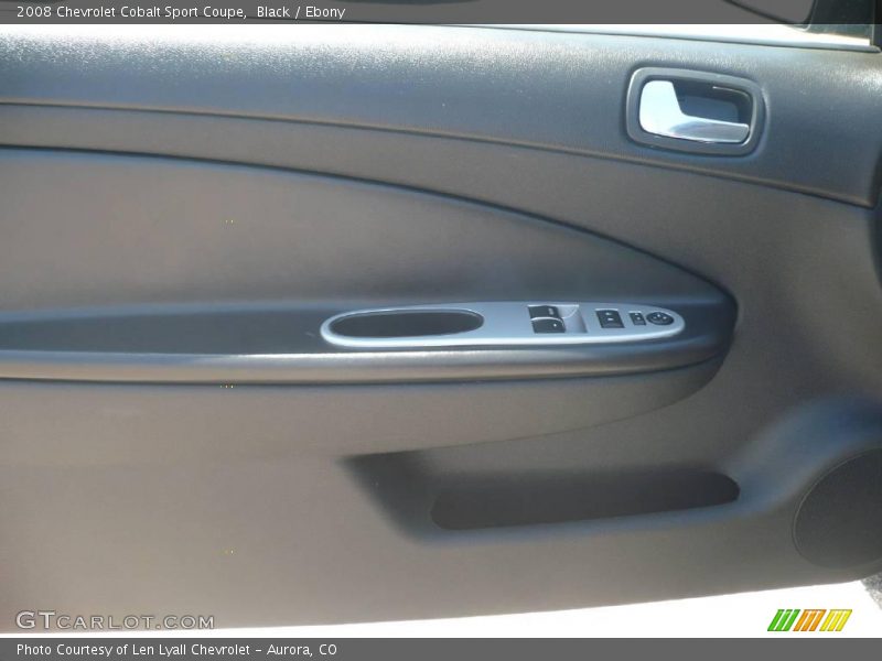 Black / Ebony 2008 Chevrolet Cobalt Sport Coupe