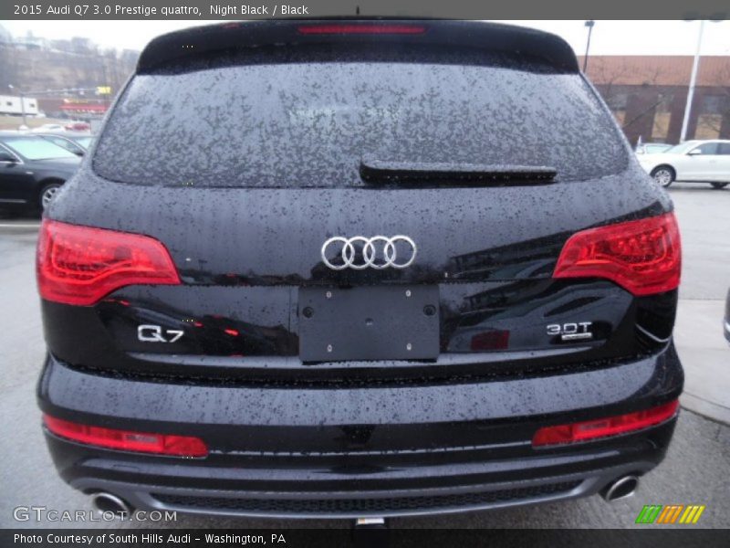 Night Black / Black 2015 Audi Q7 3.0 Prestige quattro