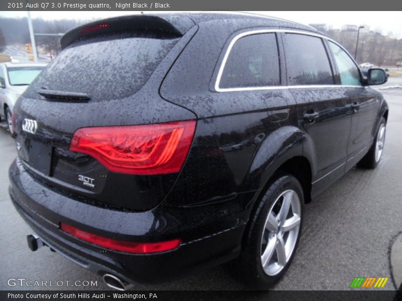Night Black / Black 2015 Audi Q7 3.0 Prestige quattro