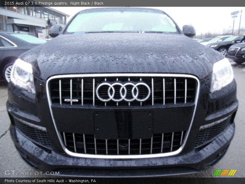 Night Black / Black 2015 Audi Q7 3.0 Prestige quattro