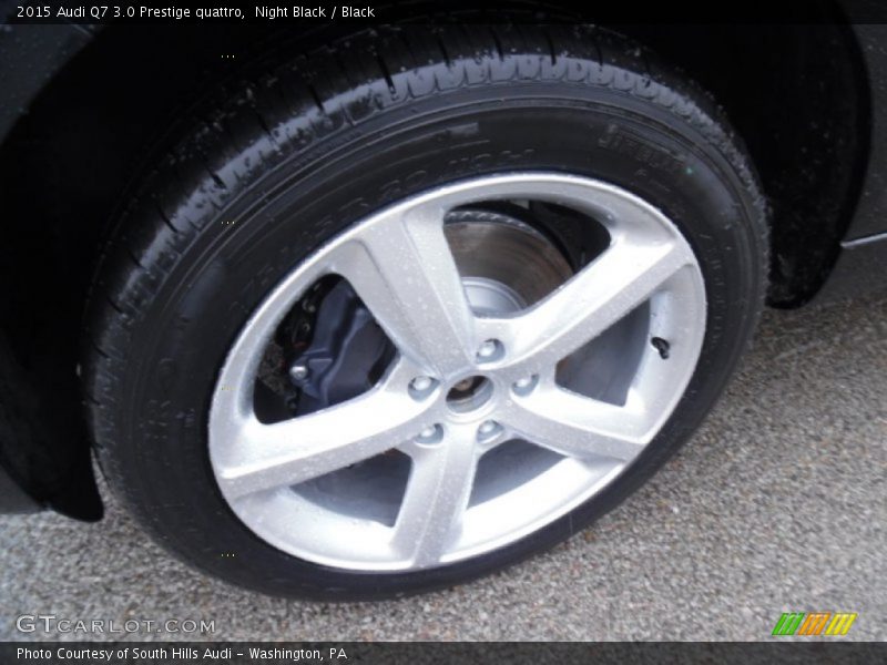 Night Black / Black 2015 Audi Q7 3.0 Prestige quattro