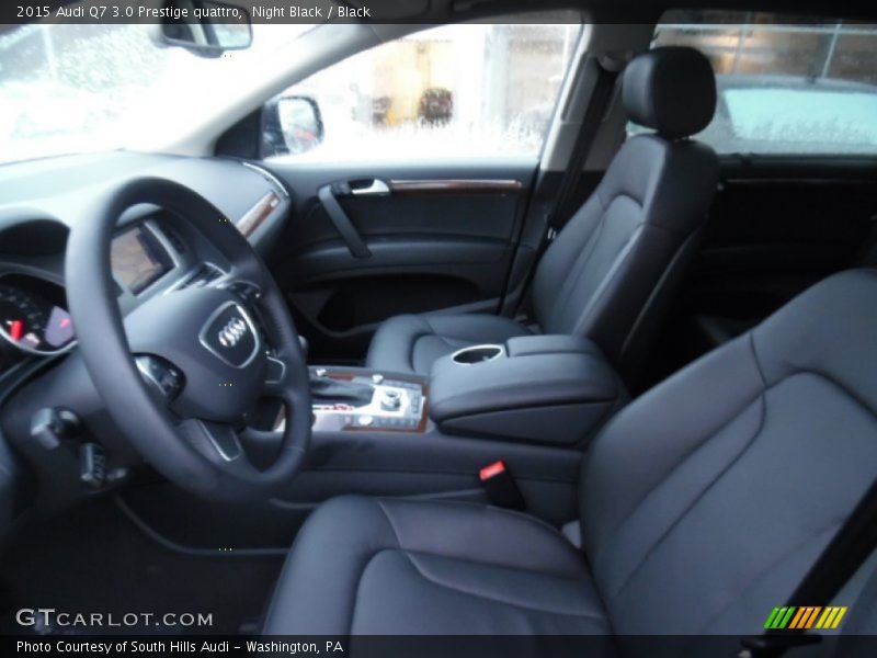 Night Black / Black 2015 Audi Q7 3.0 Prestige quattro