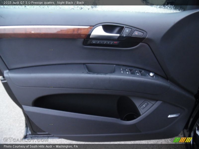 Night Black / Black 2015 Audi Q7 3.0 Prestige quattro