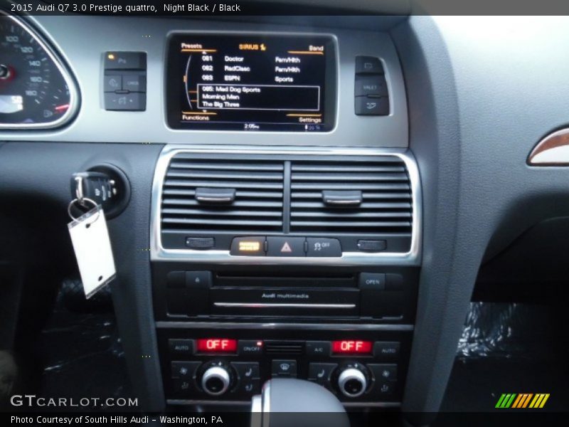 Night Black / Black 2015 Audi Q7 3.0 Prestige quattro