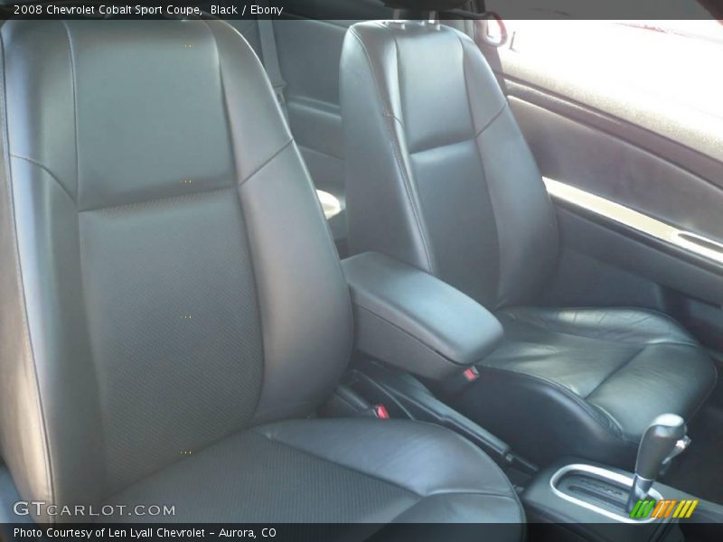 Black / Ebony 2008 Chevrolet Cobalt Sport Coupe