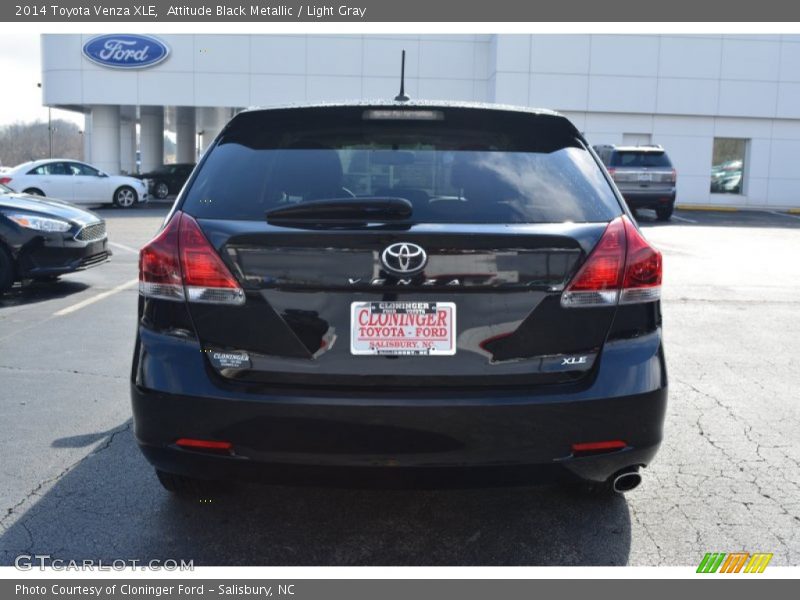Attitude Black Metallic / Light Gray 2014 Toyota Venza XLE