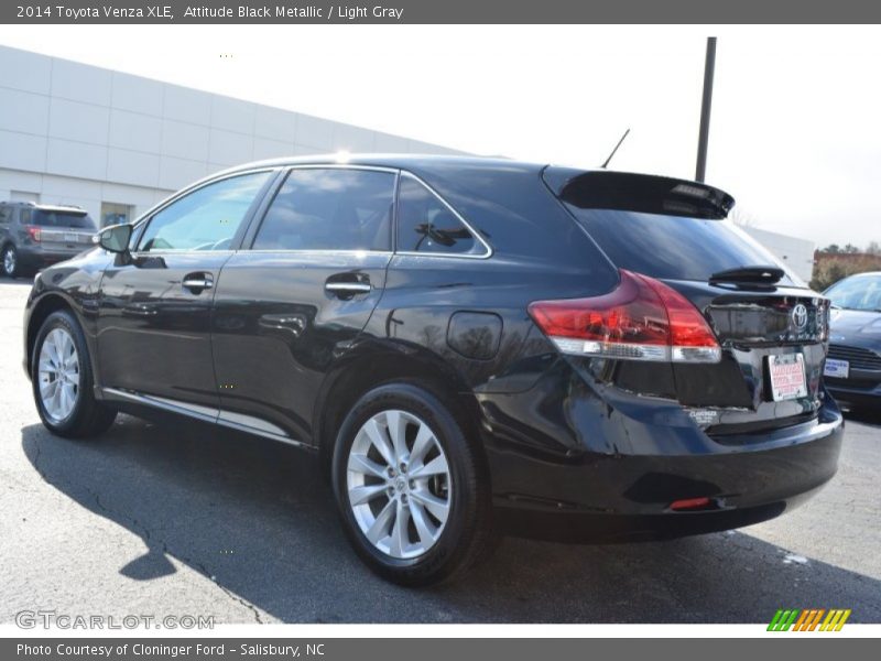 Attitude Black Metallic / Light Gray 2014 Toyota Venza XLE