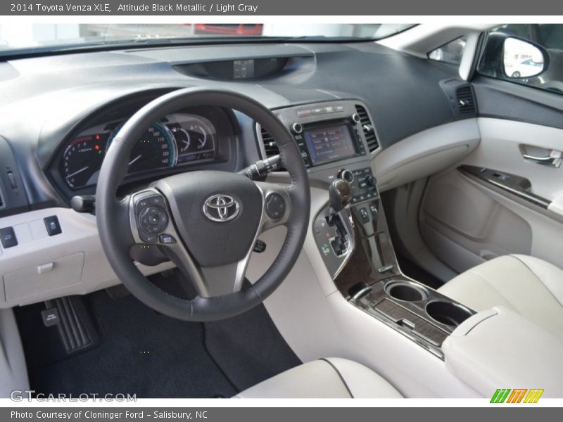 Light Gray Interior - 2014 Venza XLE 