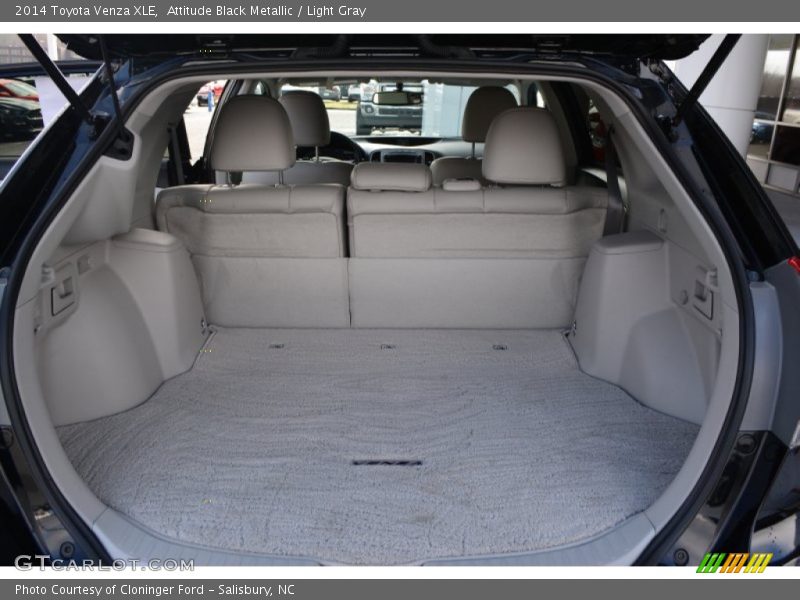  2014 Venza XLE Trunk