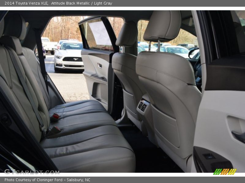 Attitude Black Metallic / Light Gray 2014 Toyota Venza XLE