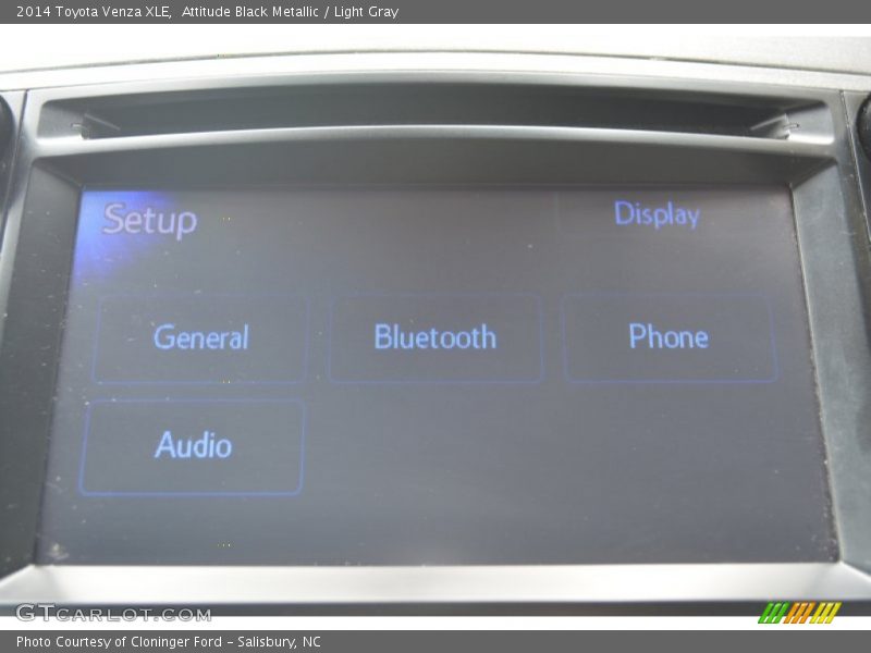 Attitude Black Metallic / Light Gray 2014 Toyota Venza XLE