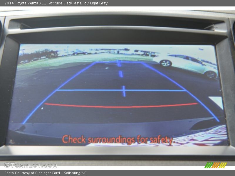 Attitude Black Metallic / Light Gray 2014 Toyota Venza XLE
