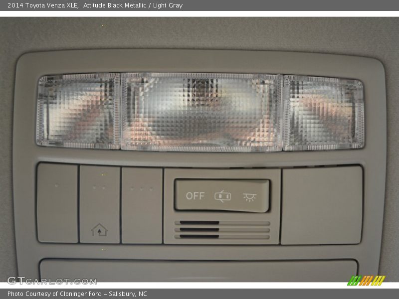 Attitude Black Metallic / Light Gray 2014 Toyota Venza XLE