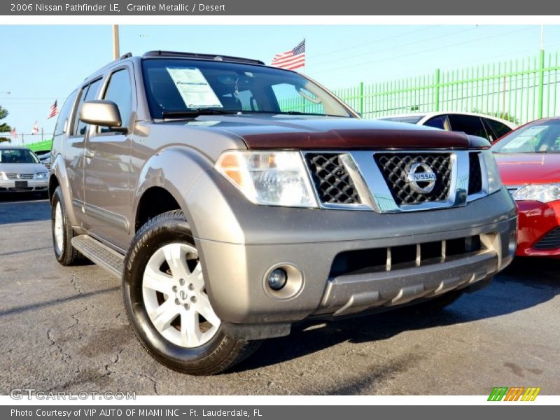 Granite Metallic / Desert 2006 Nissan Pathfinder LE