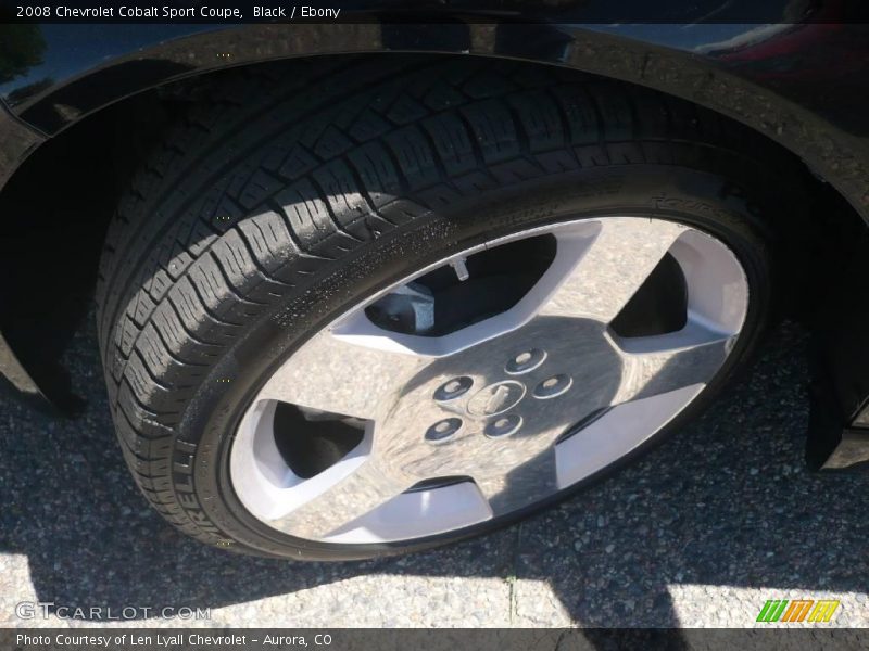 Black / Ebony 2008 Chevrolet Cobalt Sport Coupe