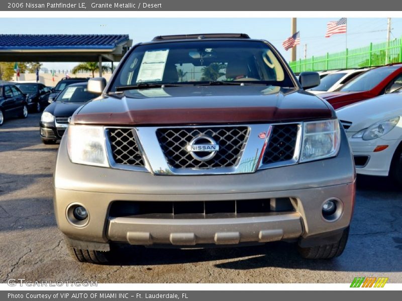 Granite Metallic / Desert 2006 Nissan Pathfinder LE