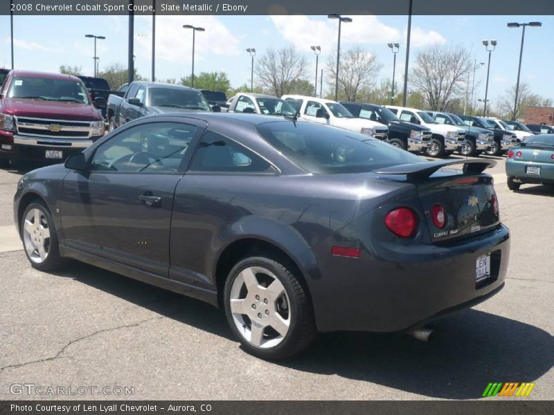 Slate Metallic / Ebony 2008 Chevrolet Cobalt Sport Coupe