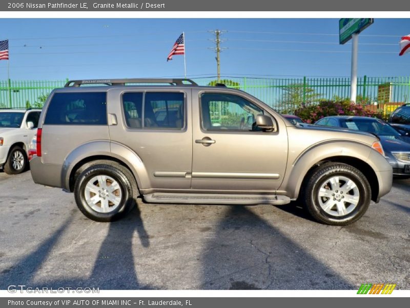 Granite Metallic / Desert 2006 Nissan Pathfinder LE
