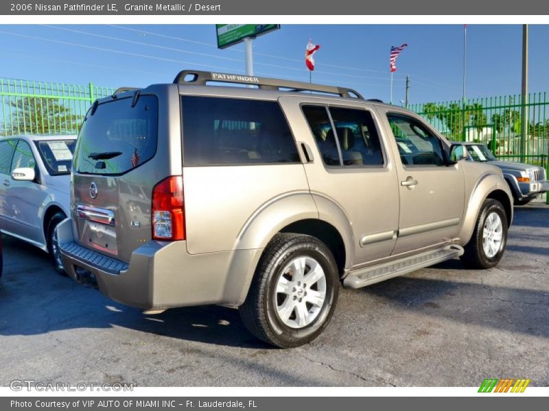 Granite Metallic / Desert 2006 Nissan Pathfinder LE