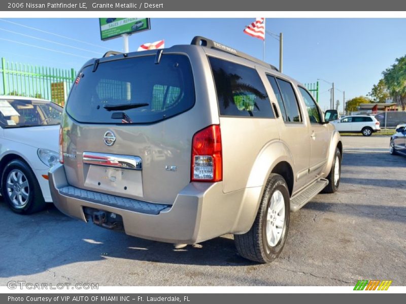 Granite Metallic / Desert 2006 Nissan Pathfinder LE