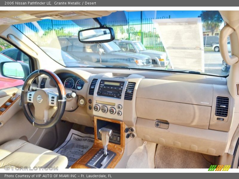 Granite Metallic / Desert 2006 Nissan Pathfinder LE