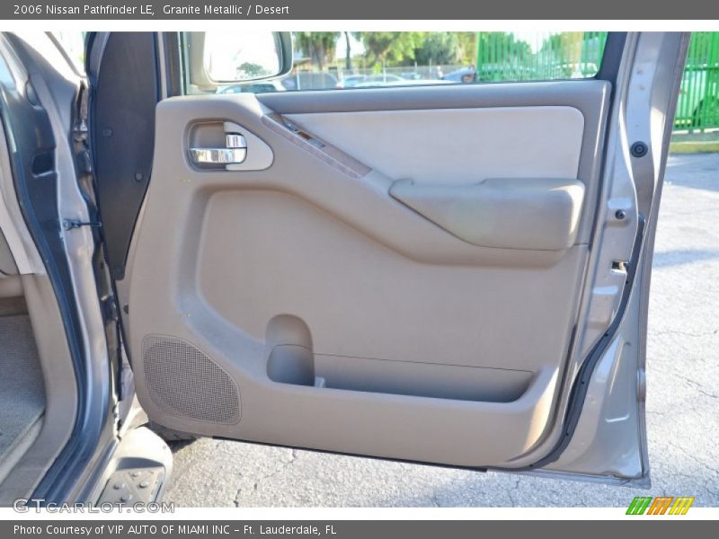 Granite Metallic / Desert 2006 Nissan Pathfinder LE
