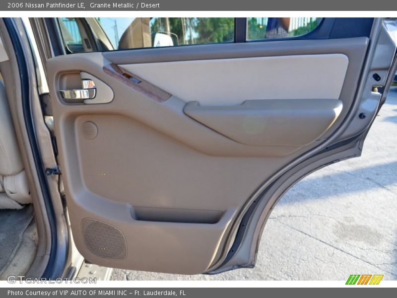 Granite Metallic / Desert 2006 Nissan Pathfinder LE