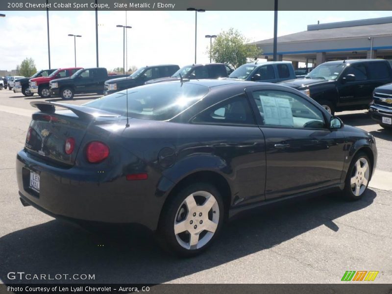 Slate Metallic / Ebony 2008 Chevrolet Cobalt Sport Coupe