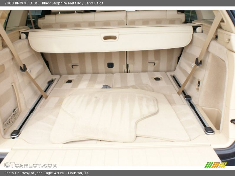 Black Sapphire Metallic / Sand Beige 2008 BMW X5 3.0si