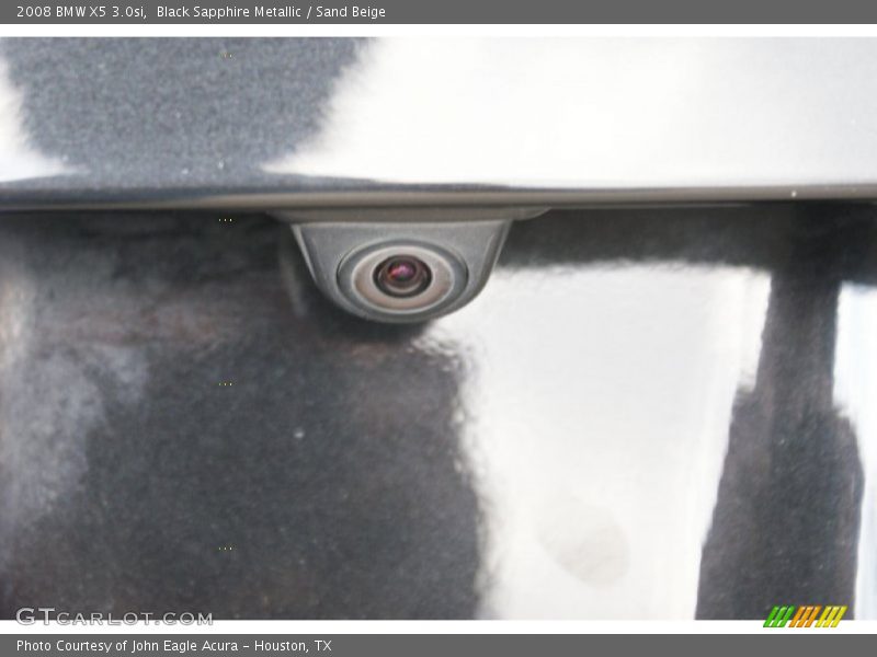 Black Sapphire Metallic / Sand Beige 2008 BMW X5 3.0si